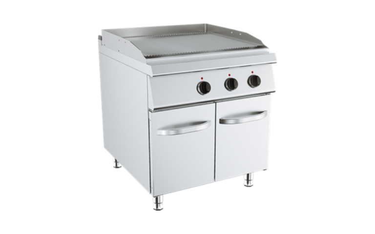 FRY TOP ELETTRICO RIGATO KUSINA G9I210E