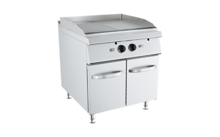 FRY TOP A GAS LISCIO/RIGATO KUSINA G9I220G